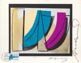 Andy Warhol, United Nations Stamp, 1979, offset lithograph 756/1000