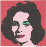 Andy Warhol, Liz Taylor, 1964, offset lithograph