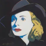 Andy Warhol, Ingrid Bergman, 1983, offset lithograph