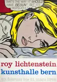 Roy Lichtenstein, Kunsthalle Bern, 1968, screenprint