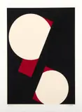 Anna Beothy-Steiner, Entwürfe von 1929-1934, 1981 (Black and Red), screenprint 63/100