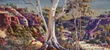 Albert Namatjira, Ghost Gum near Haasts Bluff c1945
