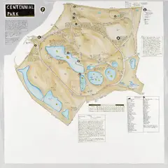 Noel McKenna, Centennial Park 2012-13, 2012-13, synthetic polymer paint on canvas