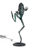 John Olsen, (Leaping Frog) 2004-05, 2004-05, bronze
