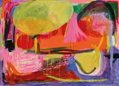 Angela Brennan, Found Landscape II 2001-02, 2001-02, oil on linen