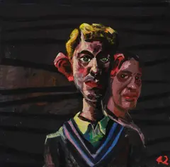 McLean Edwards, Europe 2014, 2014, oil on canvas