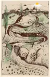 Brett Whiteley, Spring at Oberon 1979, 1979, colour screenprint and collage
