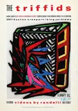 Howard Arkley, The Triffids 1985, 1985, synthetic polymer paint on offset lithograph