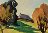 Dorrit Black, Landscape c1935, c1935, oil on canvas