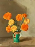 Clarice Beckett, Marigolds in Meldrum's Pot 1927-28