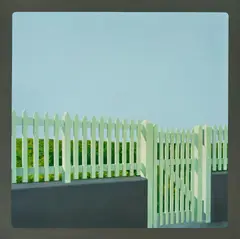 William Delafield Cook, Gate 1973, 1973, synthetic polymer paint on canvas