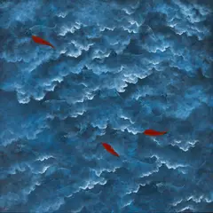 Lin Onus, Cloud Fish 1994, 1994, Cloud Fish
