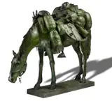Tim Storrier, Equine Impedimenta (Tully's Baggage) 2019