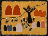 Queenie McKENZIE Nakarra, Horso Creek Massacre Place 1995, 1995, Horso Creek Massacre Place