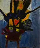 John Olsen, Initiation 1957, 1957, oil on canvas