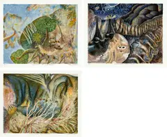 William Robinson, Creation Landscape: Man and the Spheres I-III 1991, 1991, complete set of colour lithographs (3)
