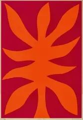 John Coburn, Flame Tree 1976, 1976, colour screenprint