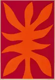 John Coburn, Flame Tree 1976, 1976, colour screenprint