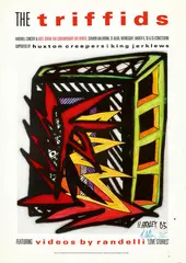 Howard Arkley, The Triffids 1985, 1985, synthetic polymer paint on offset lithograph