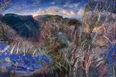 William Robinson, Fading Light, Springbrook to Beechmont 2002, 2002, oil on linen