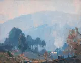Arthur Streeton, Olinda Landscape c1927, c1927, oil on canvas