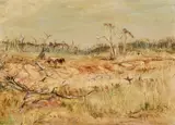 Arthur Boyd, The Wood Gatherer, Wimmera c1951