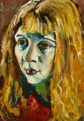 Albert Tucker, Pauline McCarthy 1944-45, 1944-45, oil on board