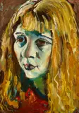 Albert Tucker, Pauline McCarthy 1944-45, 1944-45, oil on board
