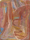 (Untitled) 1993 by Emily Kame Kngwarreye, 1993, (Untitled), sold Aug 2025
