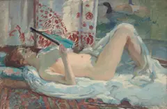 Rupert Bunny, Sunbath (also known as Bain de Soleil and Sun Bath) c1915-16, c1915-16, oil on canvas