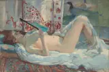 Rupert Bunny, Sunbath (also known as Bain de Soleil and Sun Bath) c1915-16