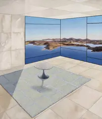 David Keeling, Dream View 2021, 2021, oil on linen