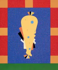 Robert Jacks, Head of the Magician 1996, 1996, oil on canvas