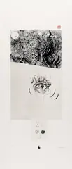 Brett Whiteley, Vincent (An Essay in Opposites) 1982, 1982, etching, screenprint and collage