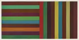 Sol LeWitt, Horizontal Colour Bands and Vertical Colour Bands (Plate #5) 1991, 1991, etching and aquatint