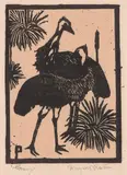 Margaret Preston, Emus c1923