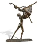 Linda Klarfeld, Ballet Dancers (Giselle), bronze