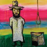 Adam Cullen, Kelly in Drag 2008, 2008, synthetic polymer paint on canvas