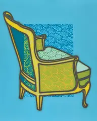 Howard Arkley, Sampler: Formal 1998, 1998, synthetic polymer paint on canvas