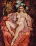 Norman Lindsay, The Dancer 1935, 1935, oil on canvas