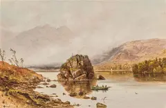 Haughton Forrest, Killarney Lake, oil on board