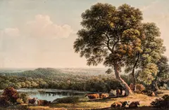 John Glover, (Windsor Castle) c1815, c1815, watercolour on paper