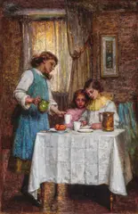 George Coates, Study for Motherhood c1903, c1903, oil on canvas