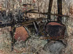 Clifton Pugh, First Day of Spring 1975, 1975, oil on board