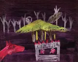 Sidney Nolan, Kelly, Glenrowan Nocturne 1981