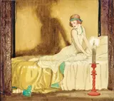 Ethel Spowers, Illustration to the Frog Prince 1925, 1925, watercolour, pen and ink on paper
