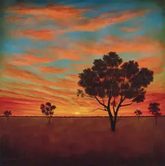 It's Love that Surrounds You 3 2002 by Jason Benjamin, 2002, oil on linen, sold Nov 2024