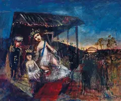 Monarchy at Sunset 1995 by Garry Shead, 1995, oil on canvas, offered Nov 2024