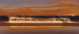 Tim Storrier, Waterline (Sundown Run) 2001, 2001, synthetic polymer paint on canvas