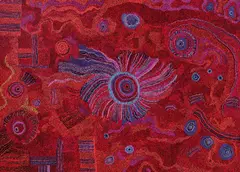 Tjungkara Ken, Kungkarangkalpa Tjukurpa (Seven Sisters Dreaming) 2022, 2022, Kungkarangkalpa Tjukurpa (Seven Sisters Dreaming)